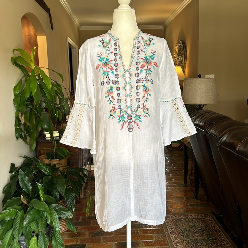 Johnny Was Lais circle sleeve dress szXS